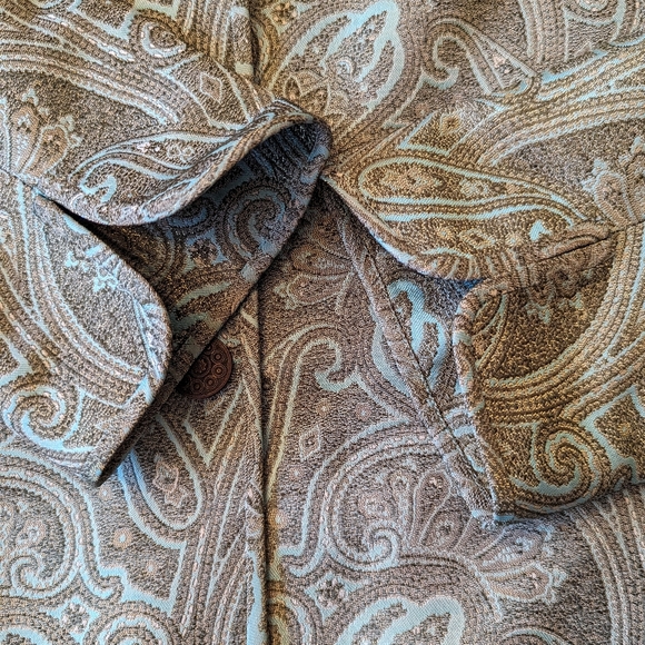 Linda Allard Ellen Tracy jacquard blazer, size 12 - Picture 6 of 16